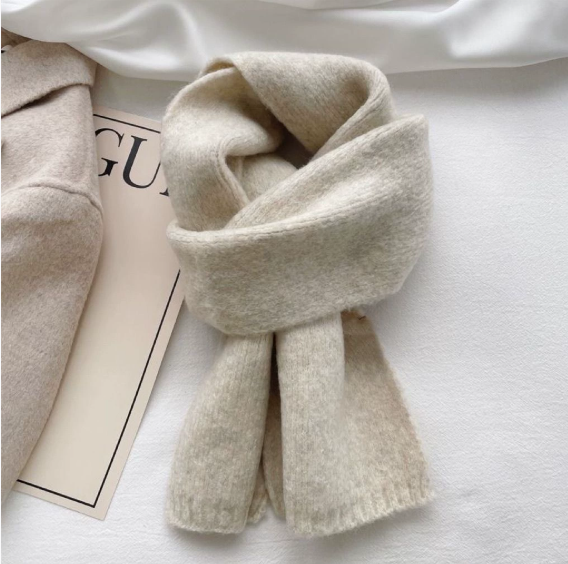Customized Pet Embroidery Pattern Winter Scarf