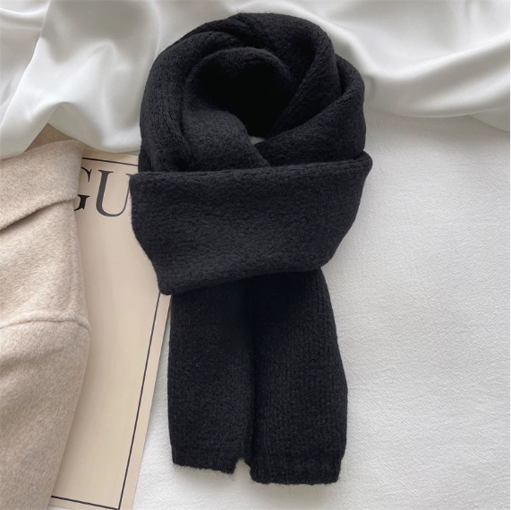 Customized Pet Embroidery Pattern Winter Scarf