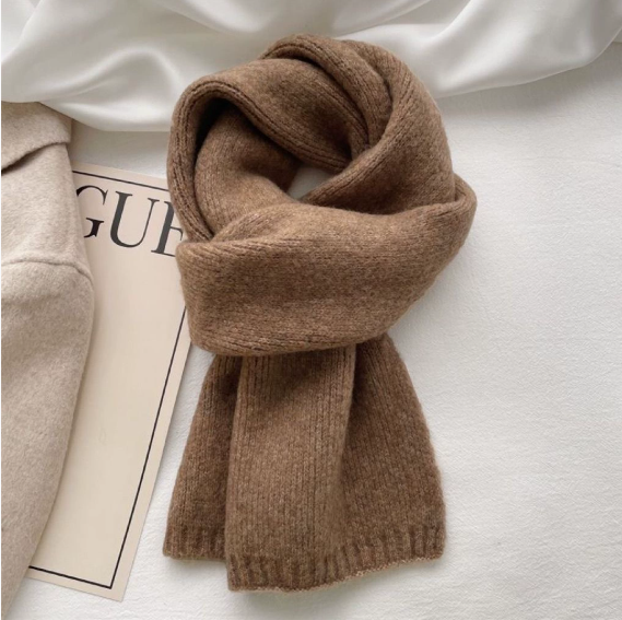 Customized Pet Embroidery Pattern Winter Scarf
