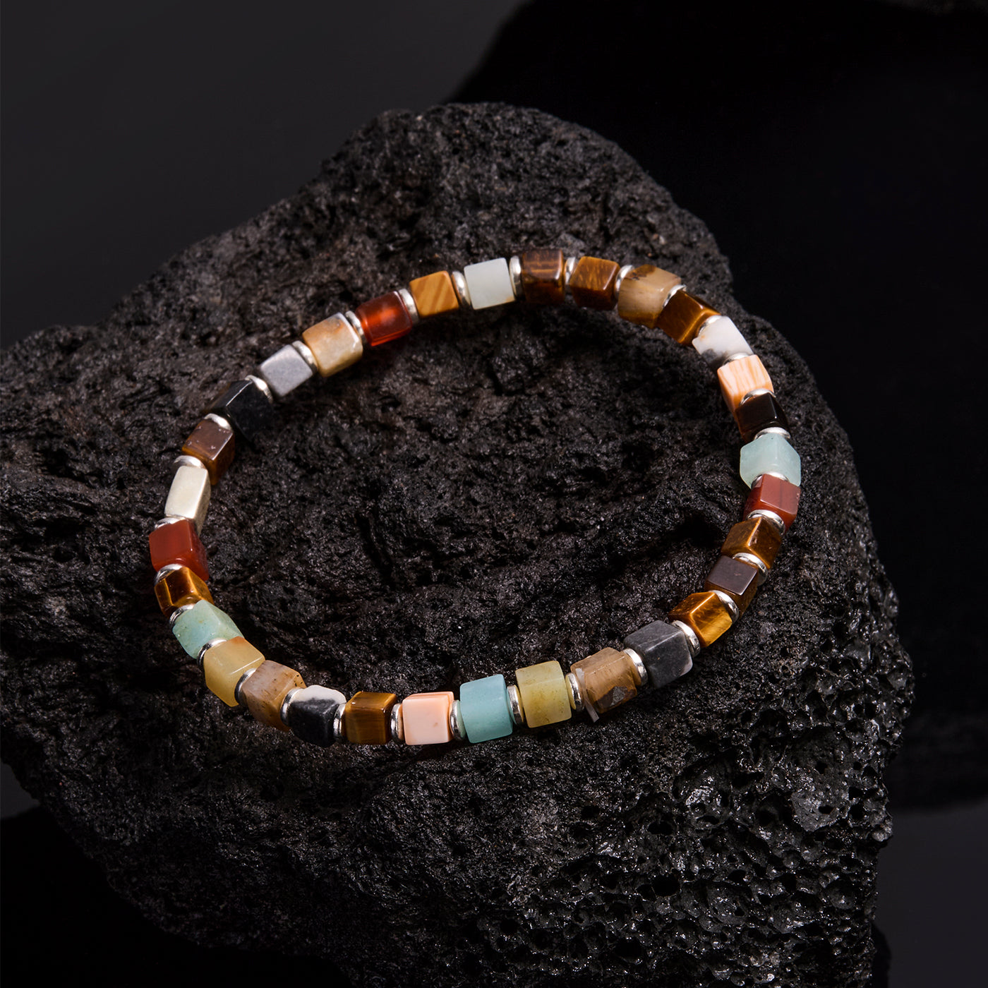 Jade Ritual Bracelet(Natural Patterns)(4-5mm)