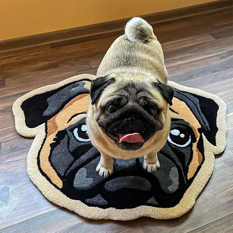 Customized Pet Flocked Faux Cashmere Blanket