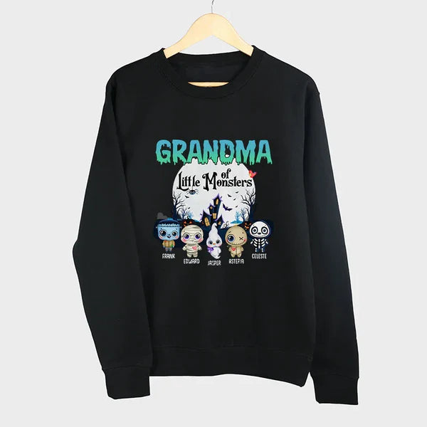 These Little Monsters-Personalized T-Shirt,Hoodie,Sweatshirt-Gift For Grandparents, Halloween Gift