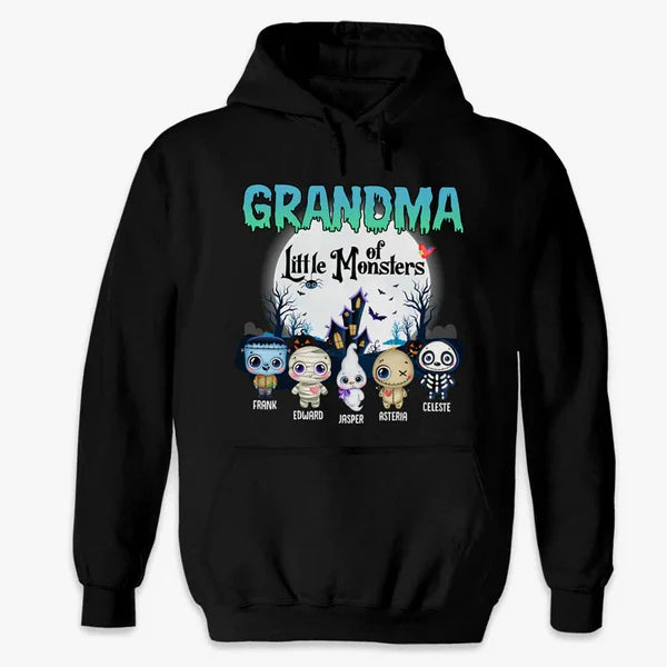 These Little Monsters-Personalized T-Shirt,Hoodie,Sweatshirt-Gift For Grandparents, Halloween Gift