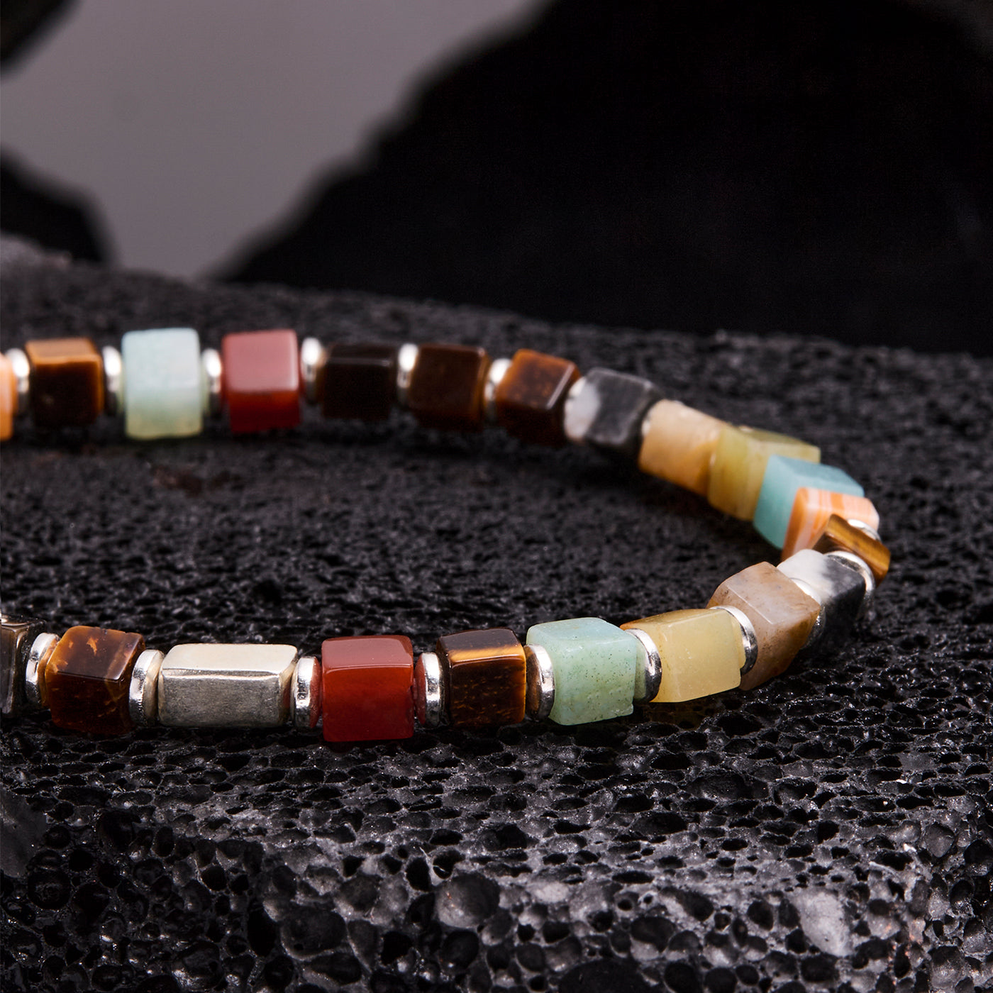 Jade Ritual Bracelet(Natural Patterns)(4-5mm)