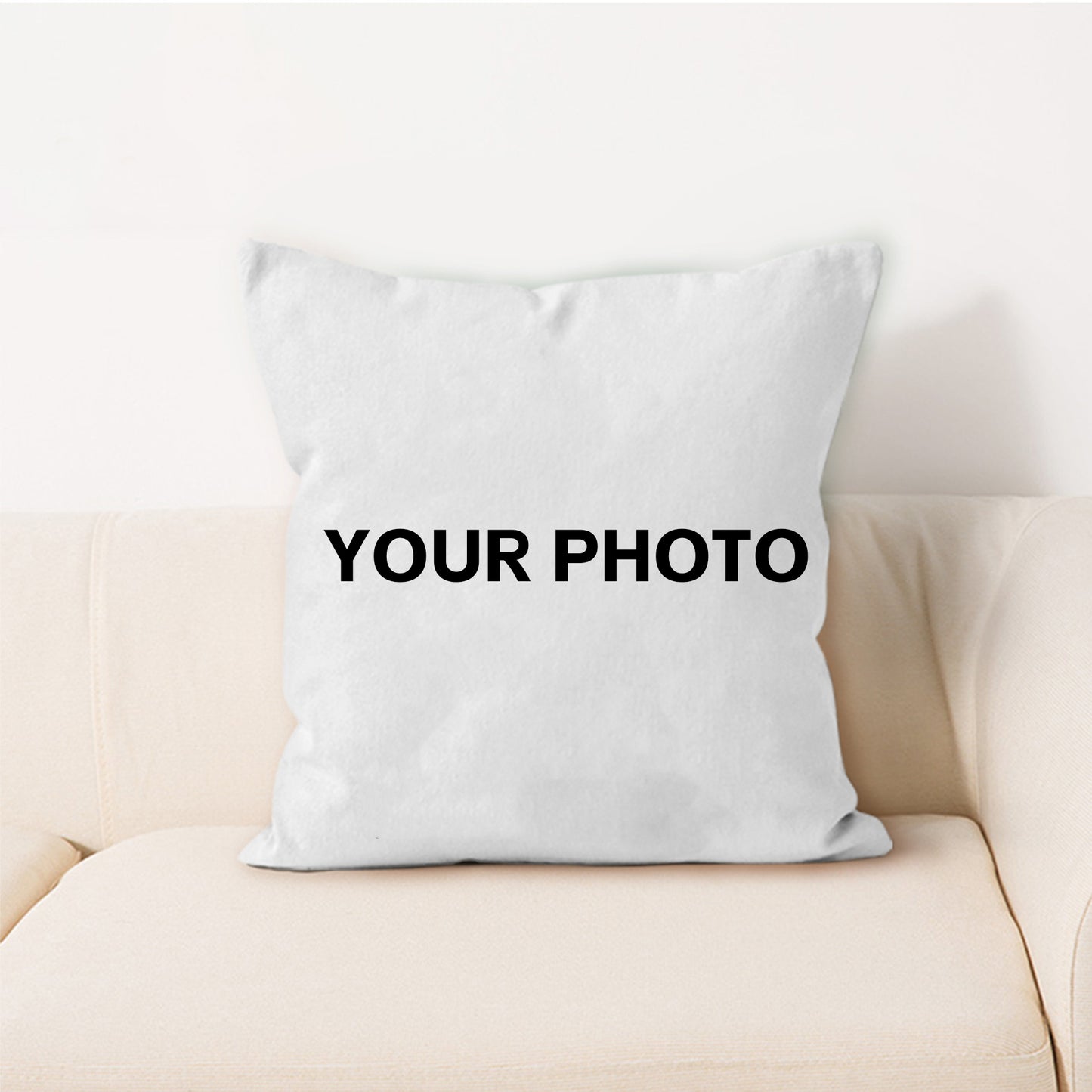Custom Photo Pillow - Personalized Reversible Pillowcase (with Picture) Soft Decorative Pillow