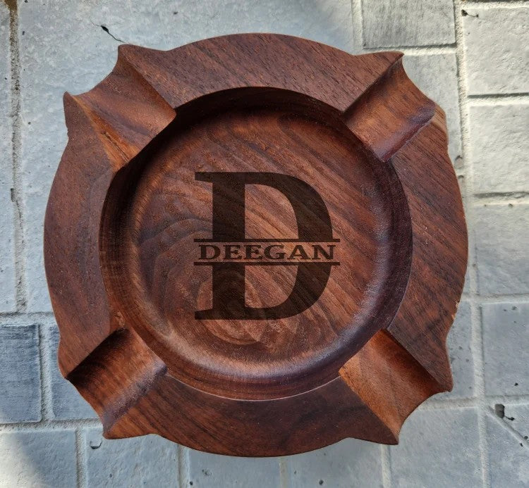 Personalized Handcrafted Ashtray