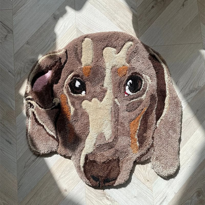 Customized Pet Flocked Faux Cashmere Blanket