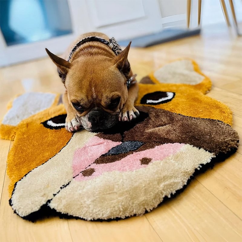 Customized Pet Flocked Faux Cashmere Blanket
