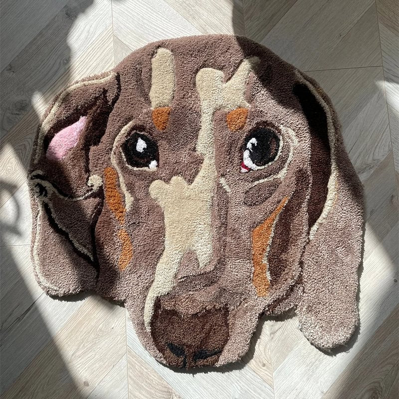 Customized Pet Flocked Faux Cashmere Blanket