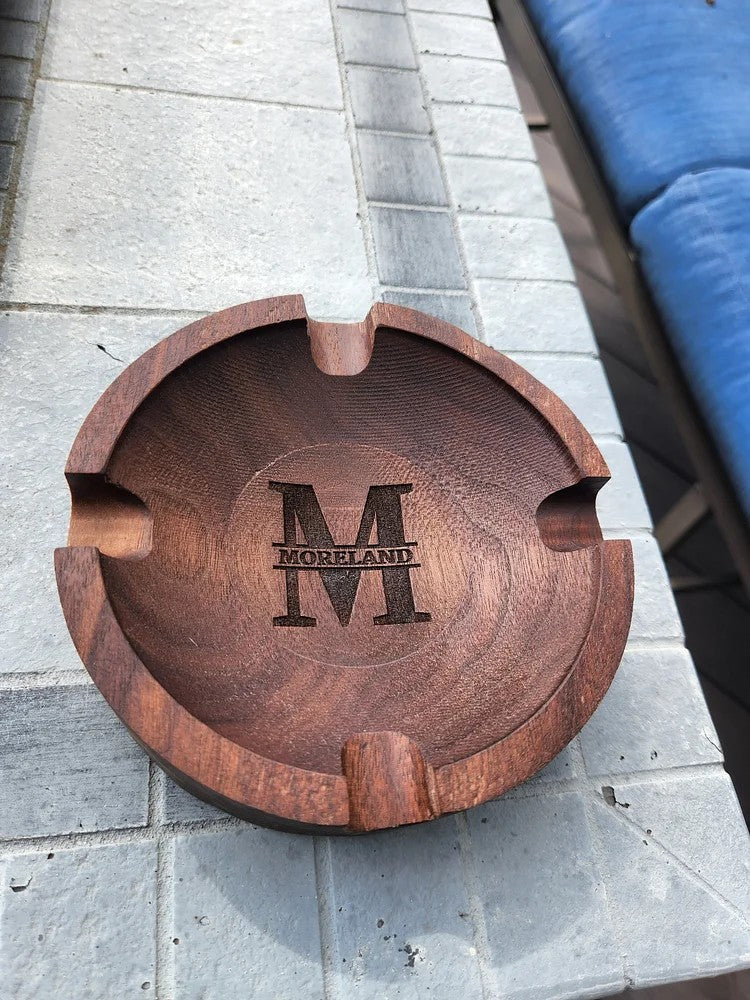 Personalized Handcrafted Ashtray