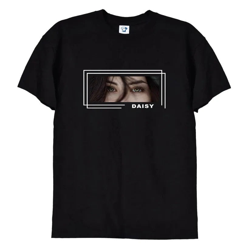 Unique Custom Eyes T-shirt/Crewneck/Hoodie Photo Print Perfect Couple Gift