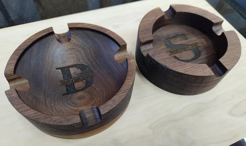 Personalized Handcrafted Ashtray