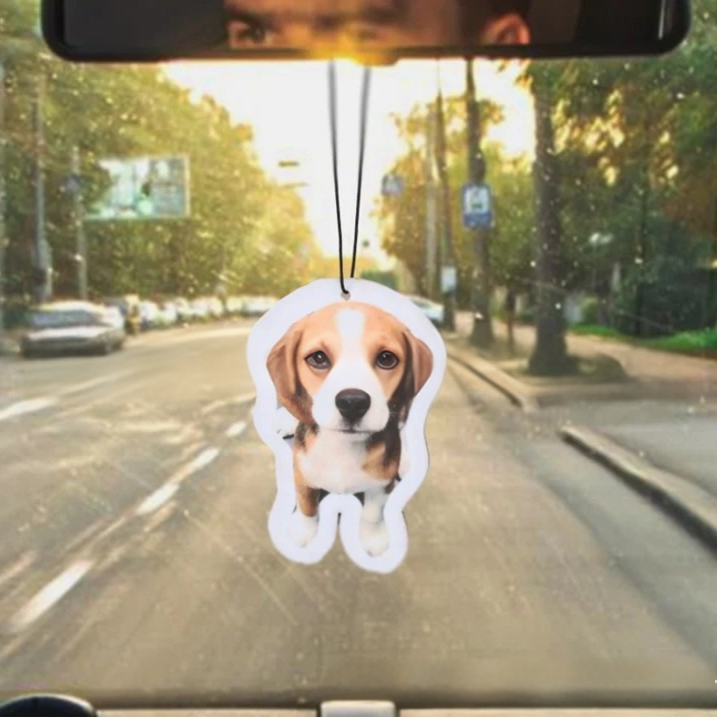Car Fragrance Cards Customizable Photo Styles Hanging Fragrance Cards