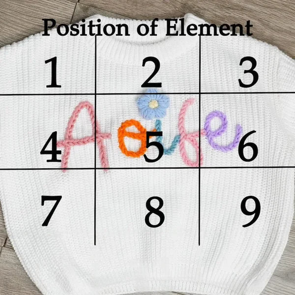 Custom Hand Embroidered Sweaters for Toddlers – Perfect Christmas Gift!