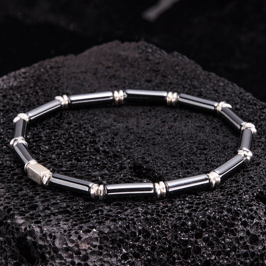 Starlight Meteorite Bracelet (Natural Patterns)(4-5mm)