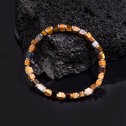 Dunhuang Mineral  Bracelet(Natural Patterns)(4-5mm)