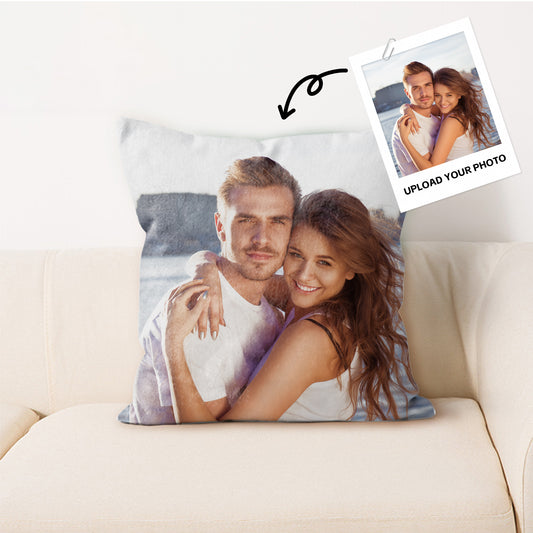Custom Photo Pillow - Personalized Reversible Pillowcase (with Picture) Soft Decorative Pillow