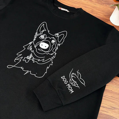 Custom Pet Photo Printed Hoodies, Personalized Dog Sweatshirt Hoodie T-shirt