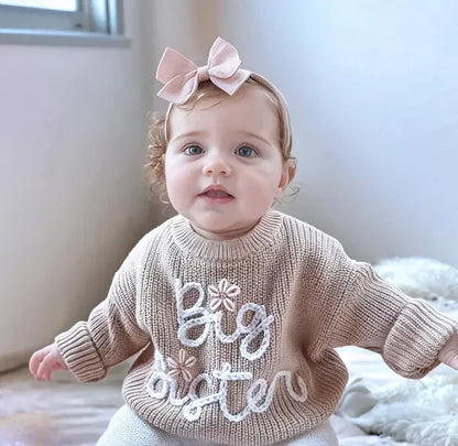 Custom Hand Embroidered Sweaters for Toddlers – Perfect Christmas Gift!