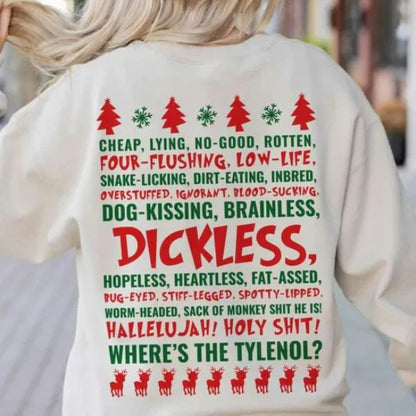 Custom Griswold Family Christmas Sweatshirt | Funny Christmas Shirt | Dickless Sweatshirt | Clark Griswold Shirt