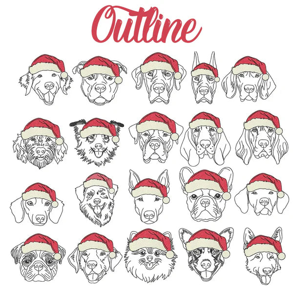 Custom Embroidered Sweatshirt Christmas Pet