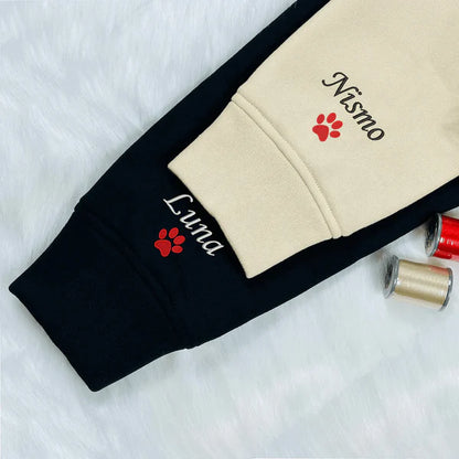 Custom Embroidered Sweatshirt Christmas Pet