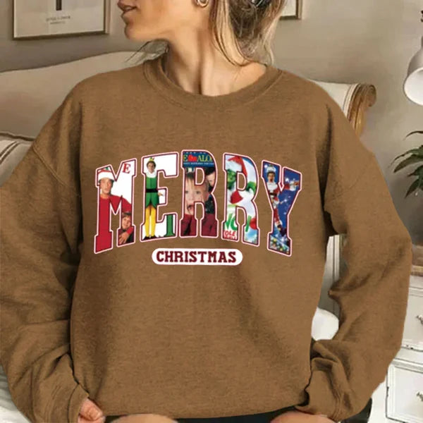 Merry Christmas - Christmas Movie Character Sweatshirt