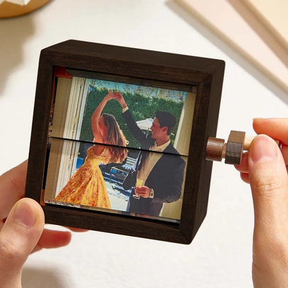 Custom Hand-Crank Flipbook Box