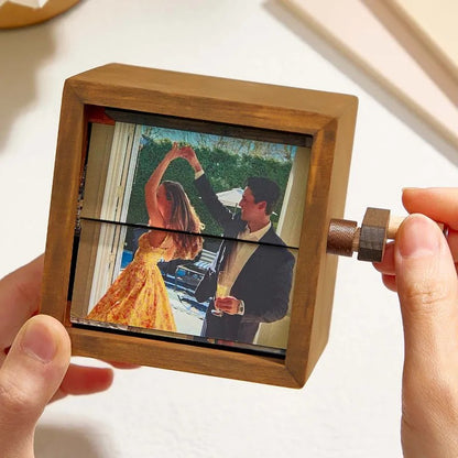 Custom Hand-Crank Flipbook Box