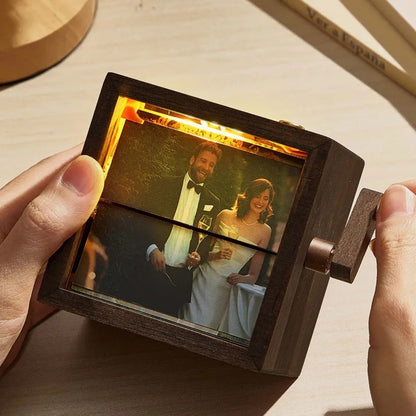 Custom Hand-Crank Flipbook Box