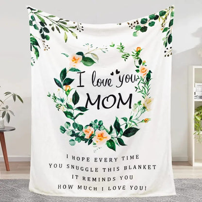 Customized Love Blankets Couples Mothers Customized Content